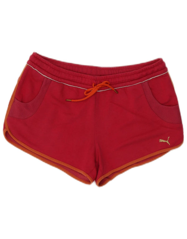 Puma Sportsshorts til kvinder UK 14 Large Pink Bomuld