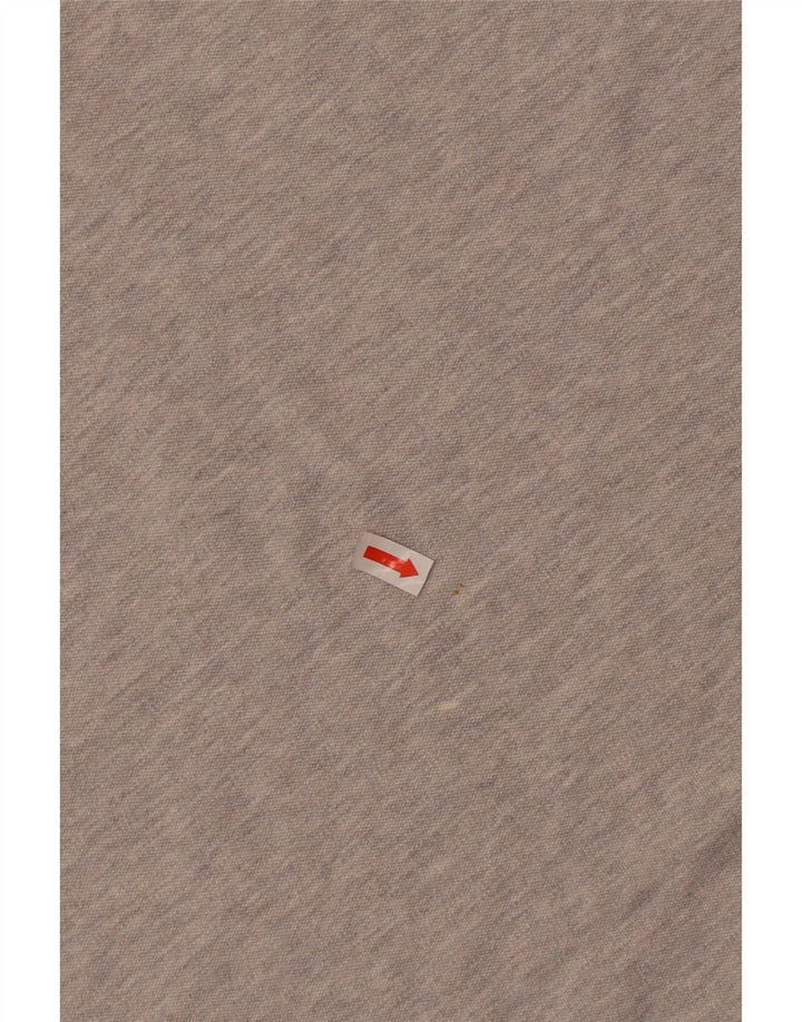 Kappa herre poloshirt, stor grå bomuld