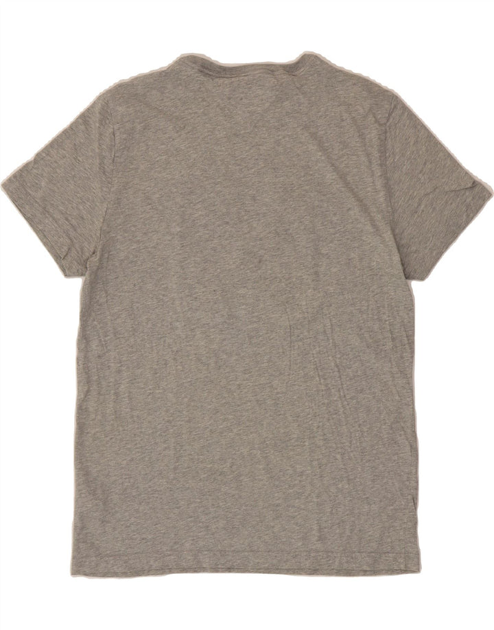 TOMMY HILFIGER Mens Graphic T-Shirt Top Large Grey Cotton Vintage Tommy Hilfiger and Second-Hand Tommy Hilfiger from Messina Hembry 