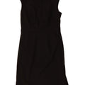 MOSSIMO Kvinders Ærmeløs Skede Kjole US 4 Small Black Polyester