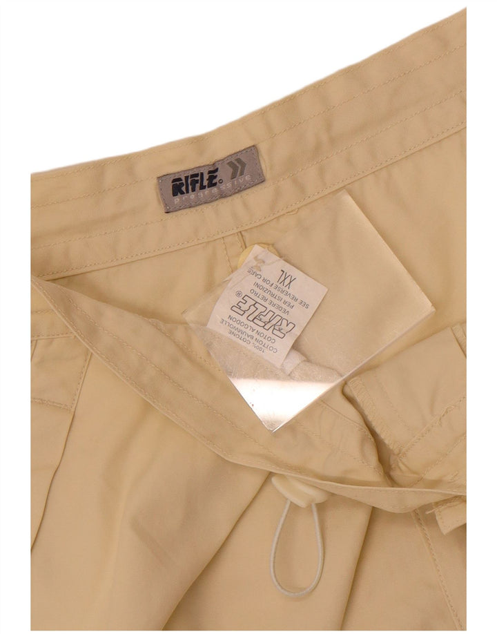 Rifle Herre Bermuda Shorts 2XL W38 Beige Bomuld