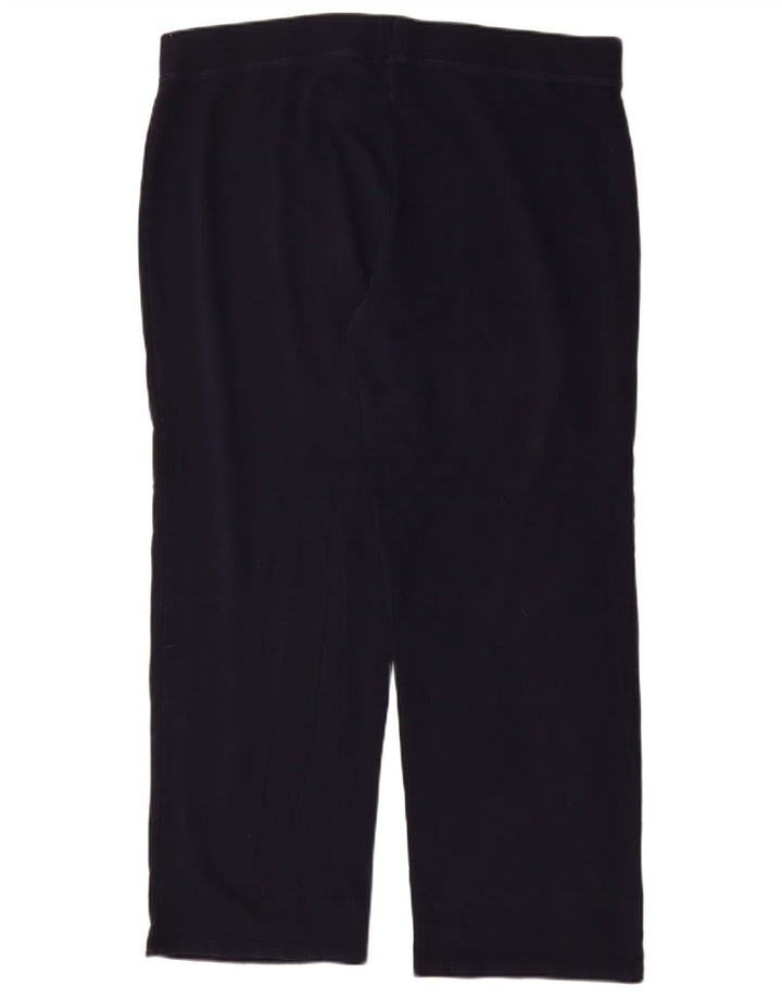 Marks & Spencer Dame Leggings UK 20 2XL Marineblå Bomuld
