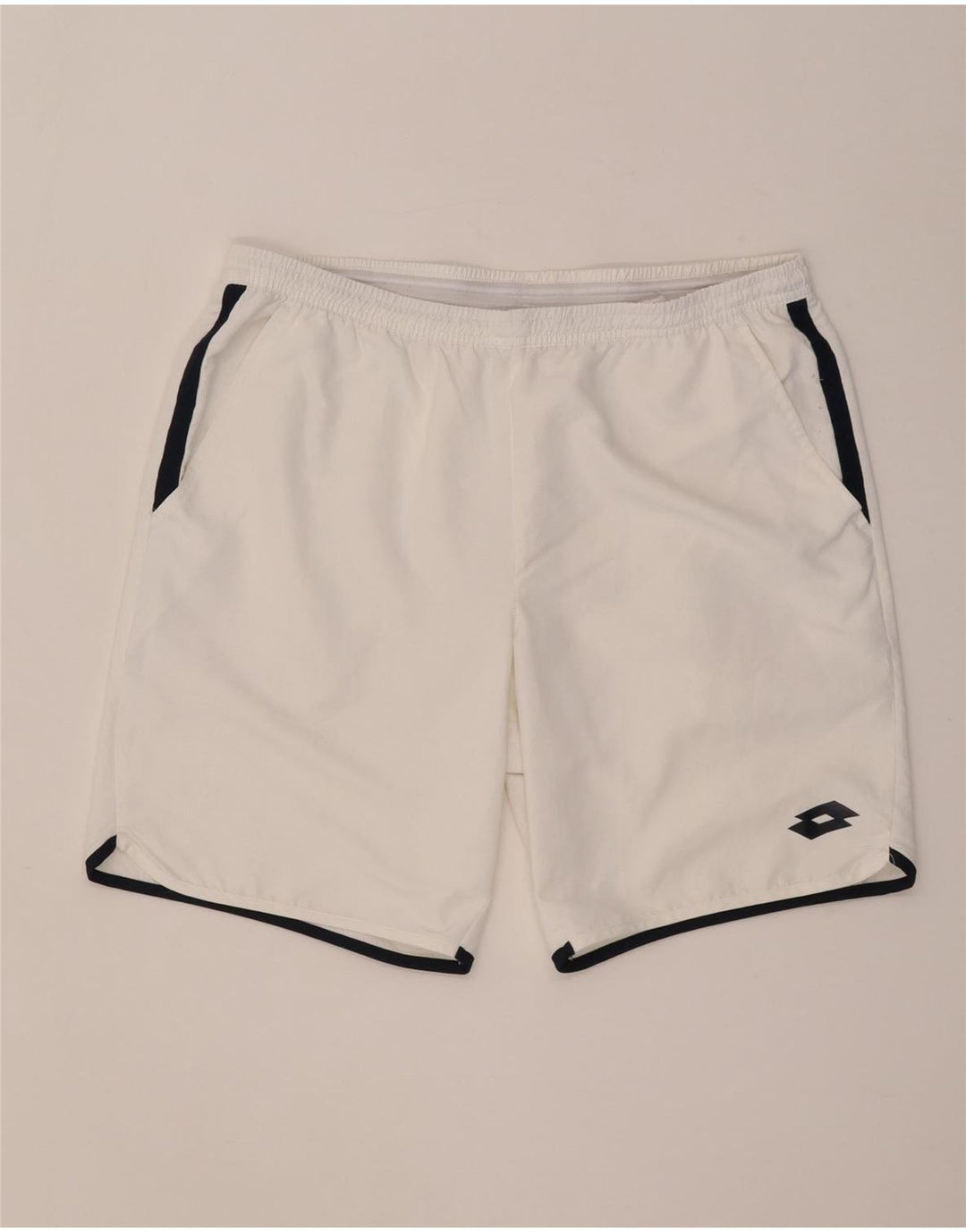 Lotto Herre Sportshorts Stor Hvid Colourblock