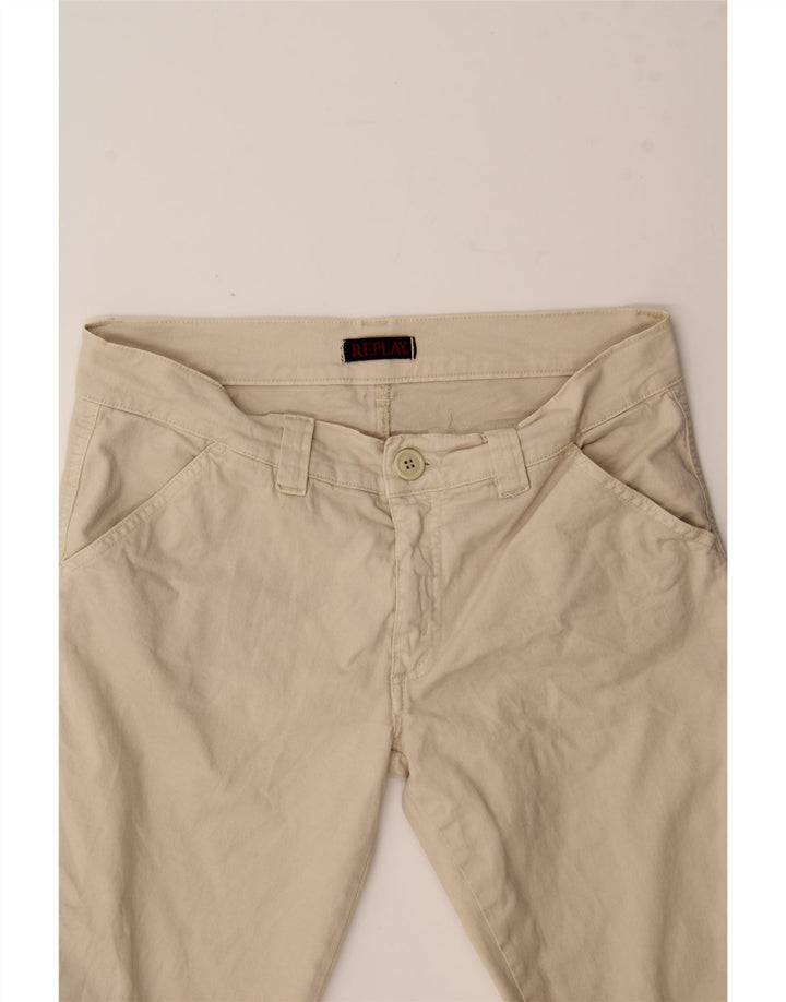 Womens Bootcut Chino Trousers W30 L30 Vintage Replay and Second-Hand Replay from Messina Hembry 