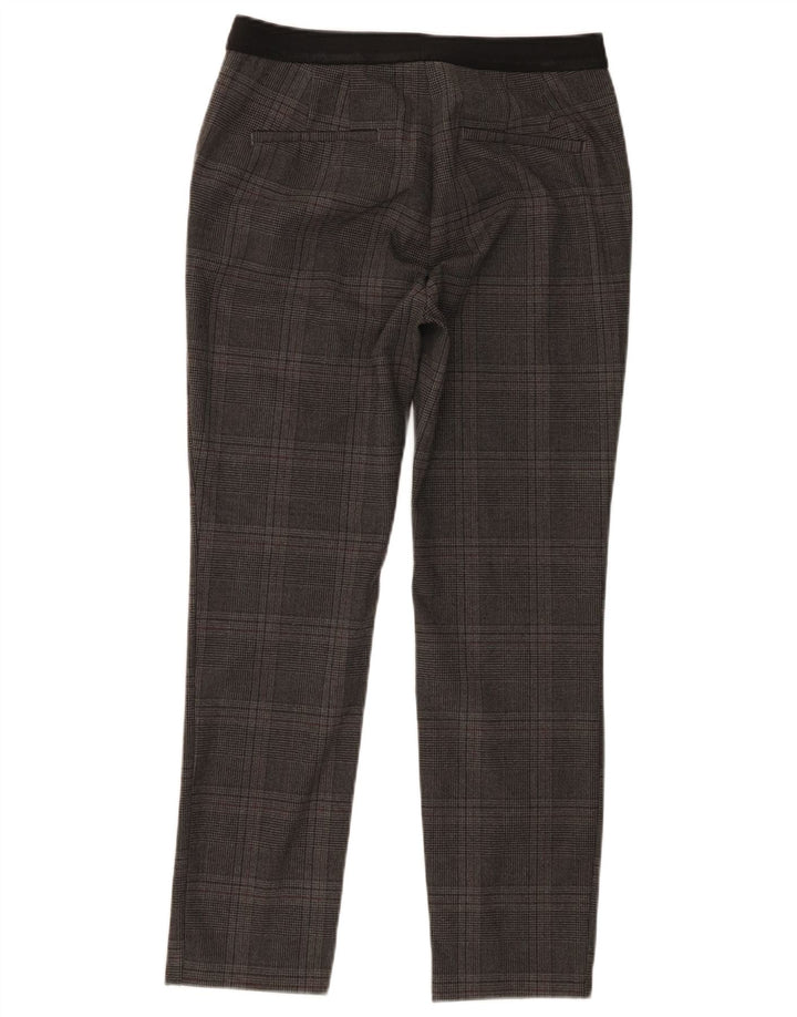 Zara Dame Slim Suit Bukser Medium W28 L27 Grå ternet