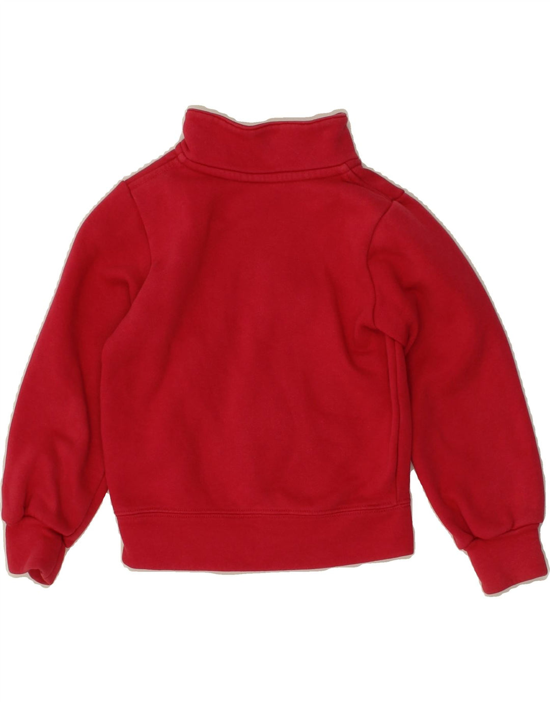 NIKE Girls Graphic Tracksuit Top Jacket 5-6 Years Medium Red Cotton Vintage Nike and Second-Hand Nike from Messina Hembry 