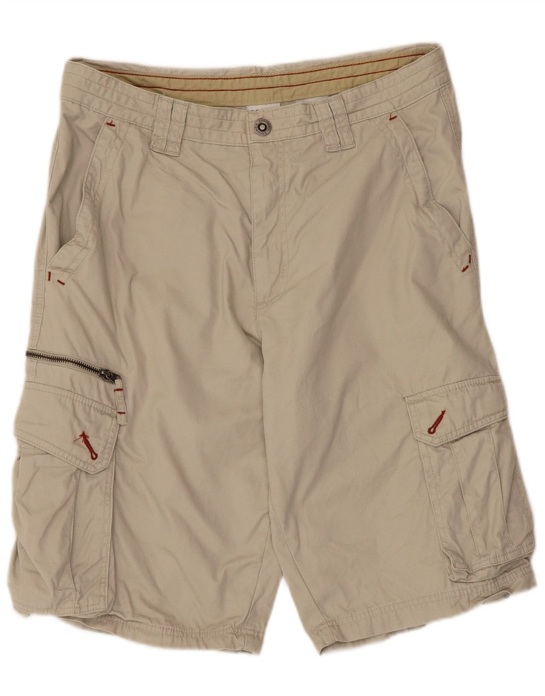 Columbia Herre Cargo Shorts W34 Stor Beige Bomuld