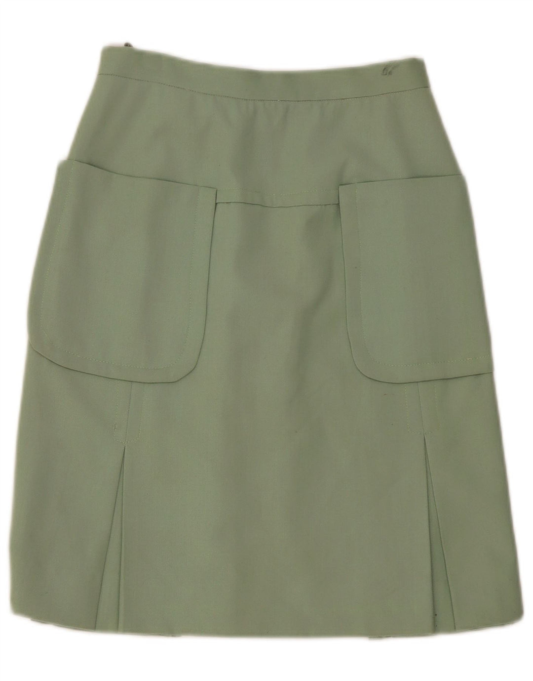 Vintage dame cargo nederdel W30 mellemgrøn