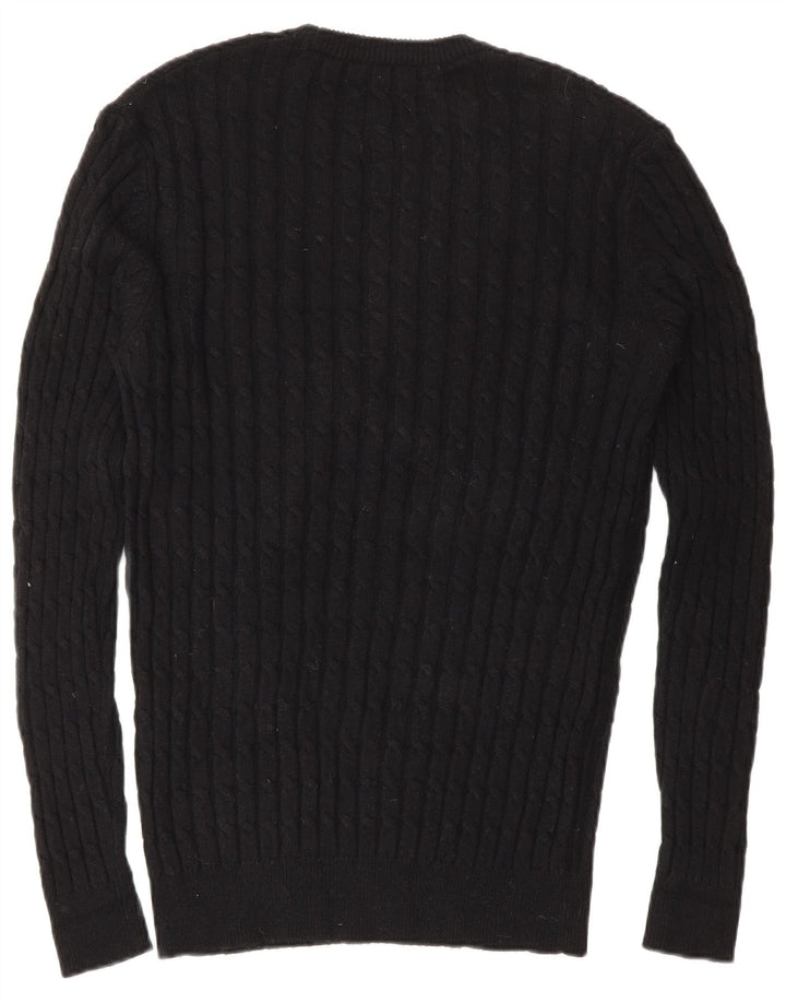 Jack Wills Herre sweater med rund hals, lille sort