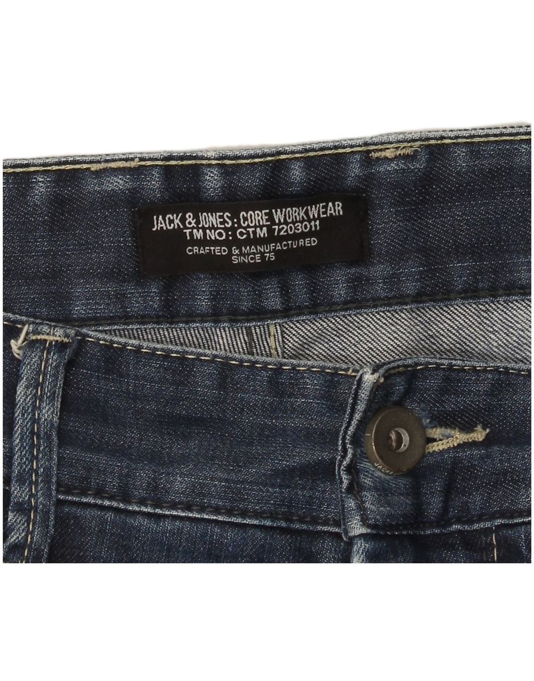 Jack & Jones Denim Shorts til mænd W36 Large Blue