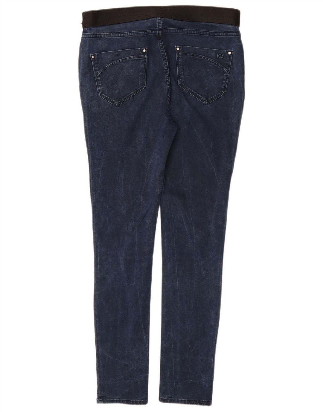 KAREN MILLEN Dame Jegging Jeans UK 12 Medium W28 L28 Marineblå Bomuld