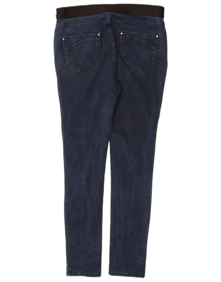 KAREN MILLEN Dame Jegging Jeans UK 12 Medium W28 L28 Marineblå Bomuld