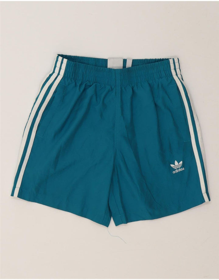 Adidas Sportsshorts til kvinder UK 8 Small Blue Polyester