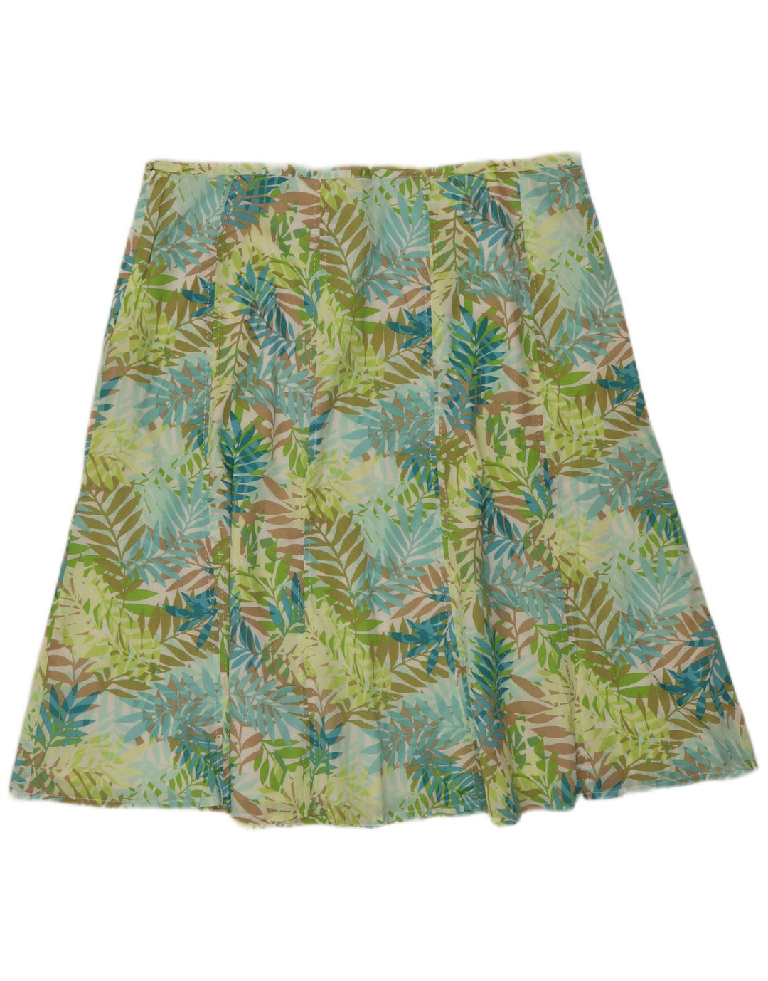 EDDIE BAUER A-line nederdel til kvinder US 12 Large W32 Flerfarvet blomster