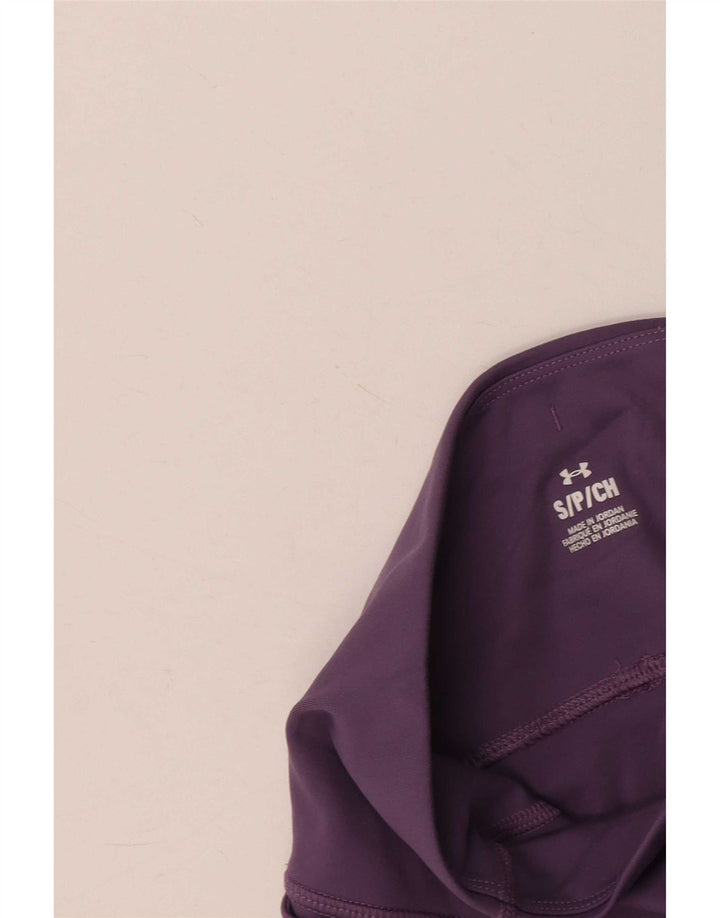 Under Armour Dame Leggings UK 8 Lille Lilla