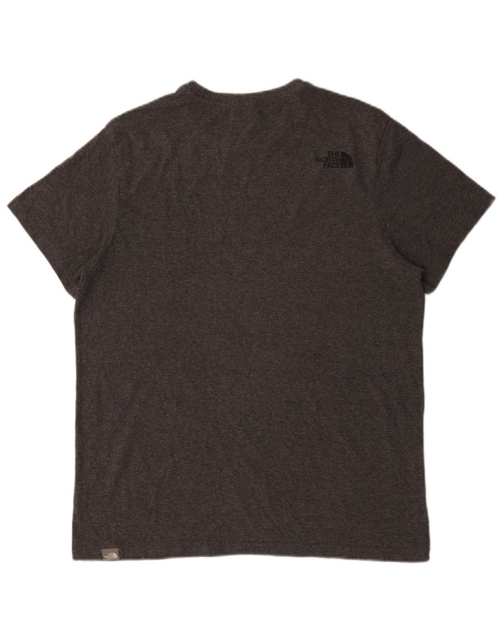 The North Face Herre T-Shirt Top Medium Grey Flecked