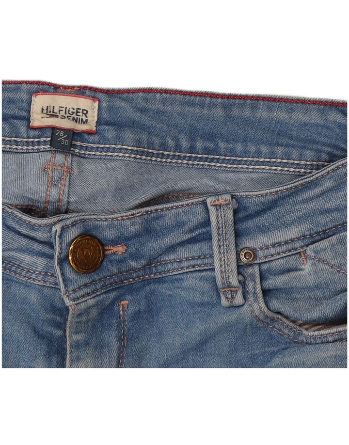 Tommy Hilfiger Dame Bootcut Jeans W28 L30 Blå