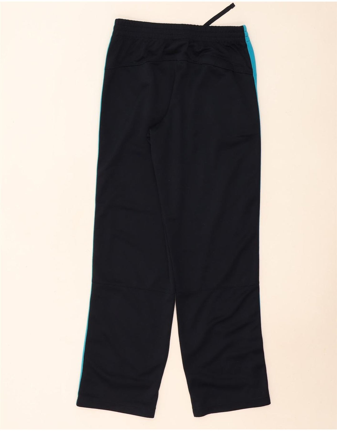 Nike træningsdragtsbukser til kvinder UK 10 Small Black Colourblock Polyester