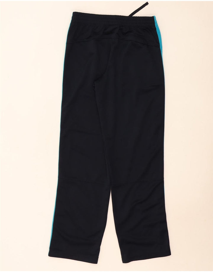 Nike træningsdragtsbukser til kvinder UK 10 Small Black Colourblock Polyester