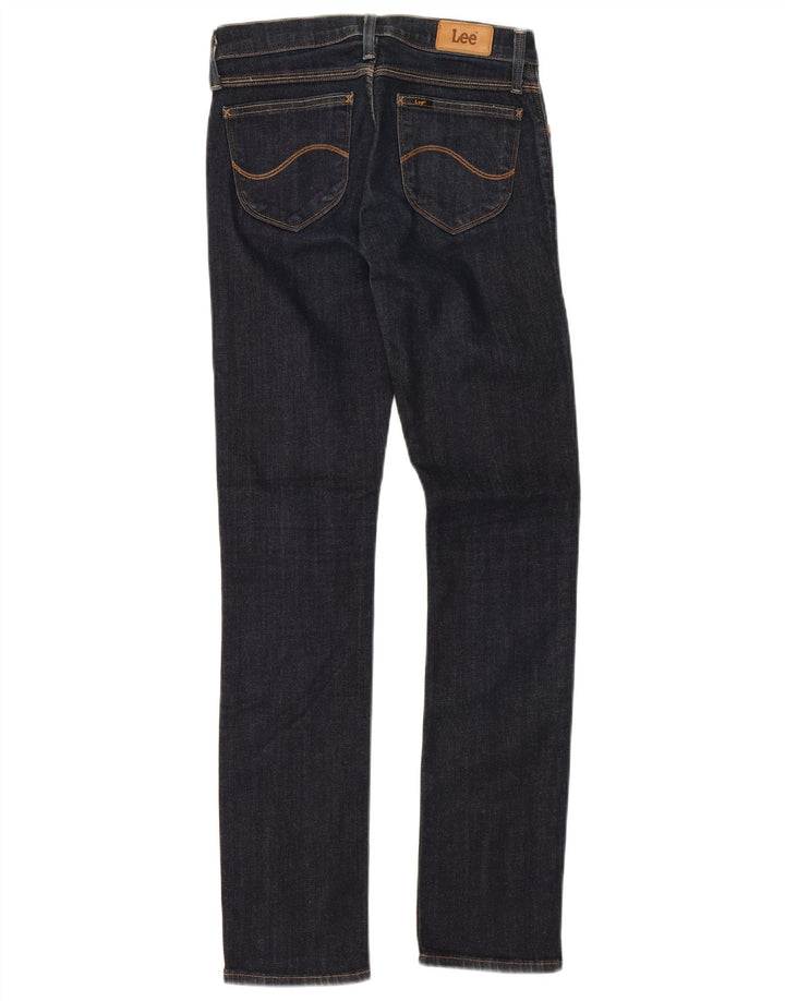 LEE Dame Jade Slim Jeans W26 L31 Marineblå Bomuld
