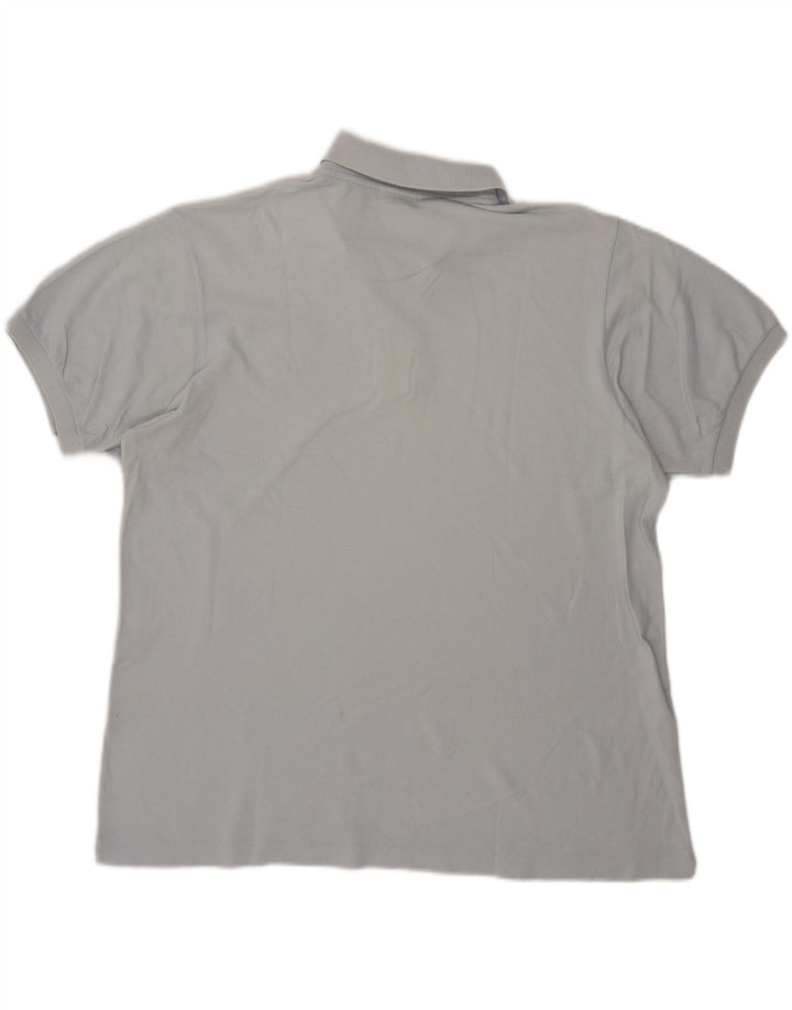 Lacoste Herre Polo Shirt Str. 7 2XL Blå Bomuld