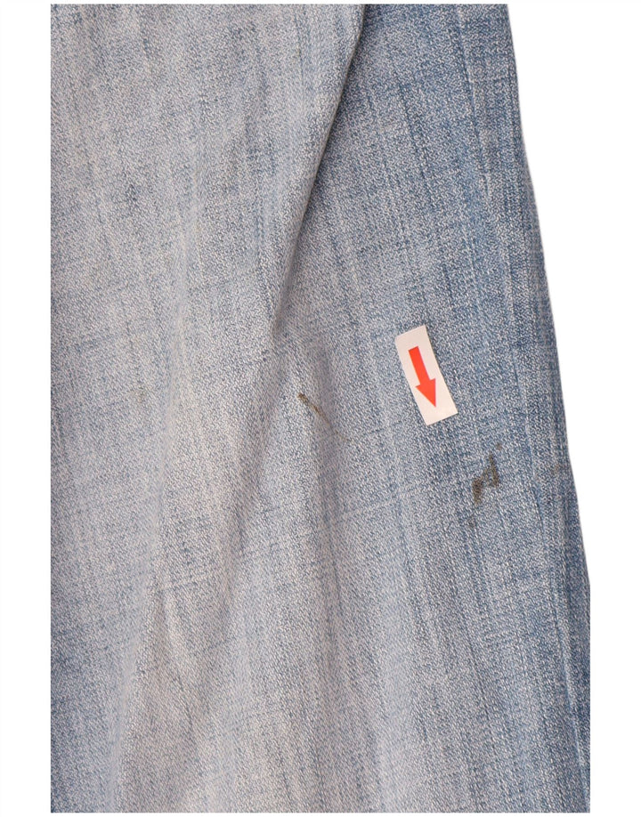 Lee Mens Brooklyn Straight Jeans W34 L34 Blå Bomuld