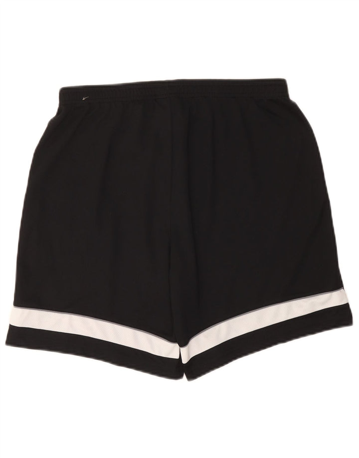 Nike Herre Dri Fit Sportshorts Medium Sort Colourblock Polyester