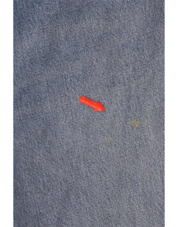Levi's Herre 501 Straight Jeans W33 L30 Blå Bomuld