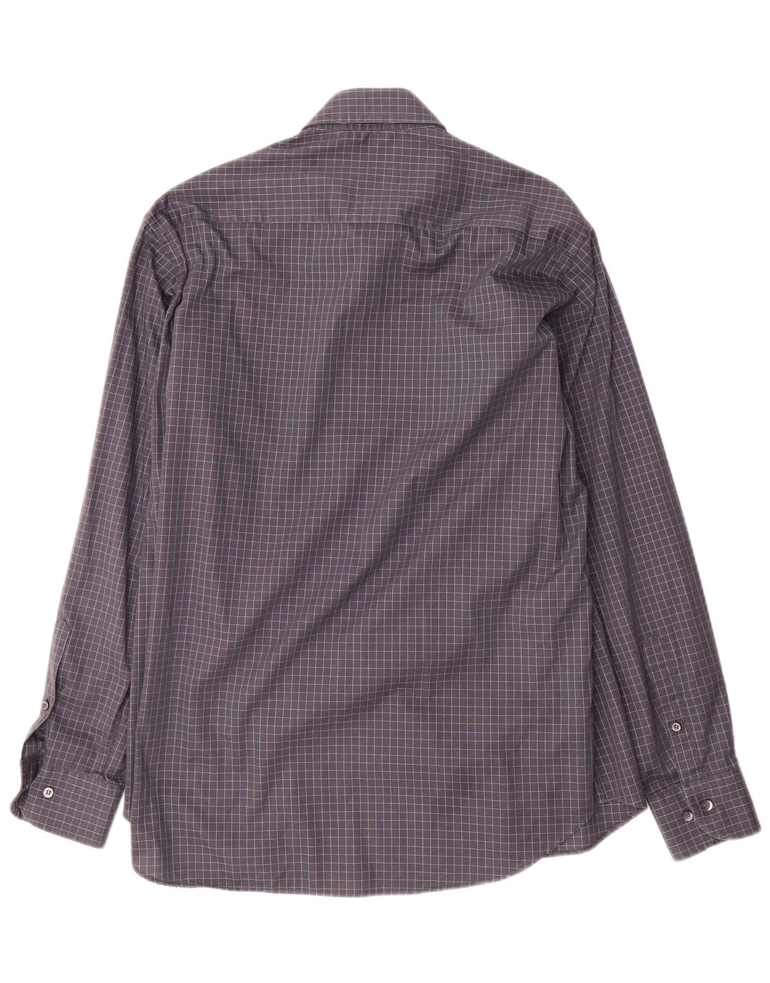 Yves Saint Laurent Herreskjorte str. 40 15 3/4 Medium Grå Gingham