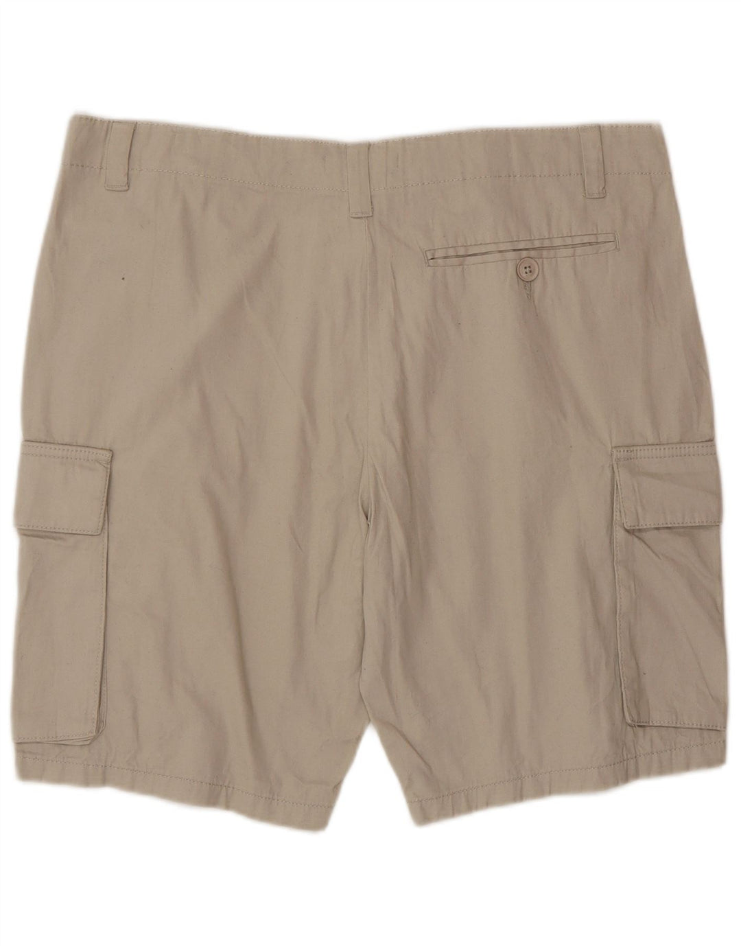 French Connection Herre Cargo Shorts Large W36 Beige Bomuld