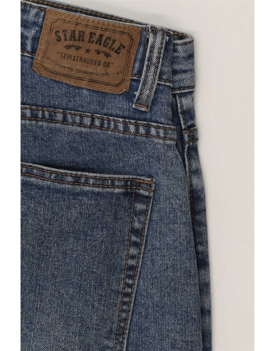 Levi's Distressed Slim Jeans til mænd W32 L30 Blå