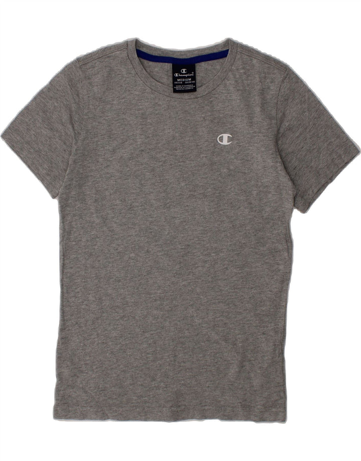 CHAMPION Boys T-Shirt Top 9-10 Years Medium Grey Vintage Champion and Second-Hand Champion from Messina Hembry 
