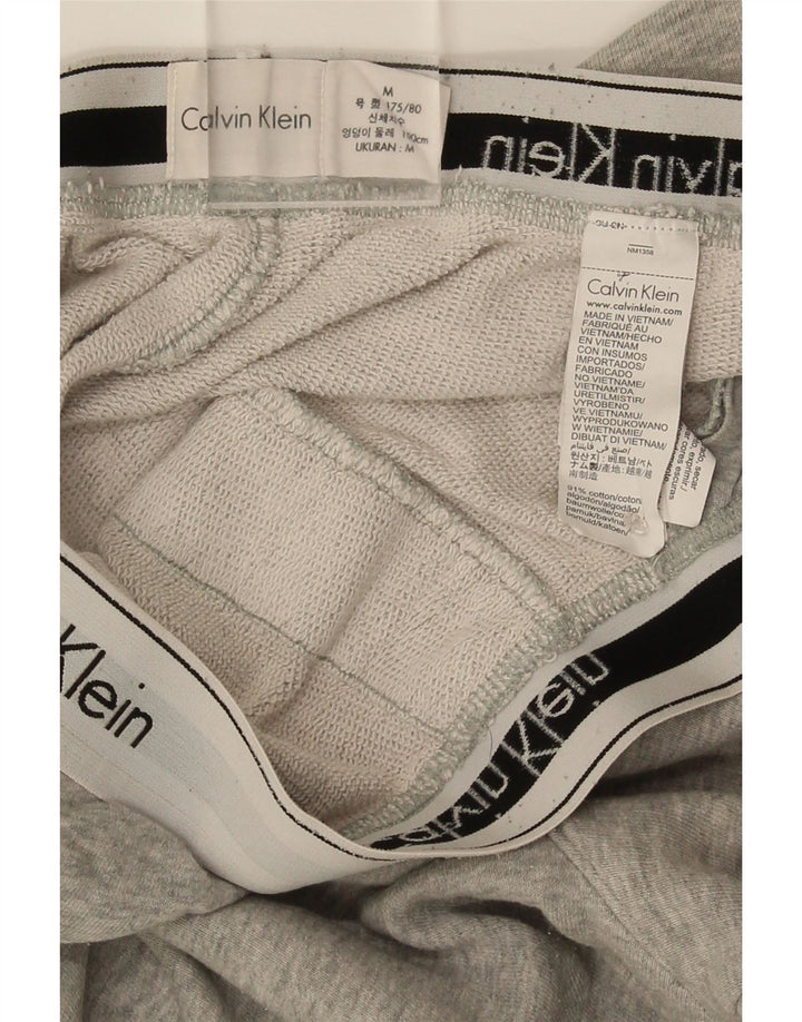 Calvin Klein Herre grafiske sportsshorts Mellemgrå Colourblock Bomuld