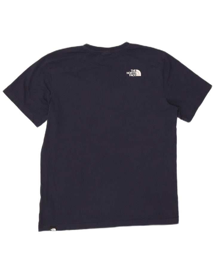 The North Face Herre T-Shirt Medium Marineblå Bomuld