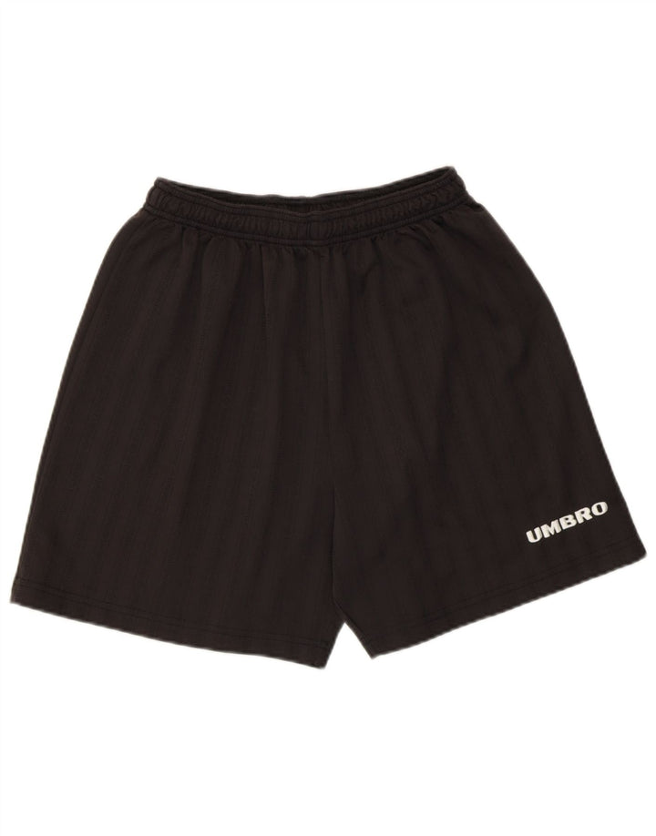 UMBRO Herre grafiske sportsshorts store sorte polyester