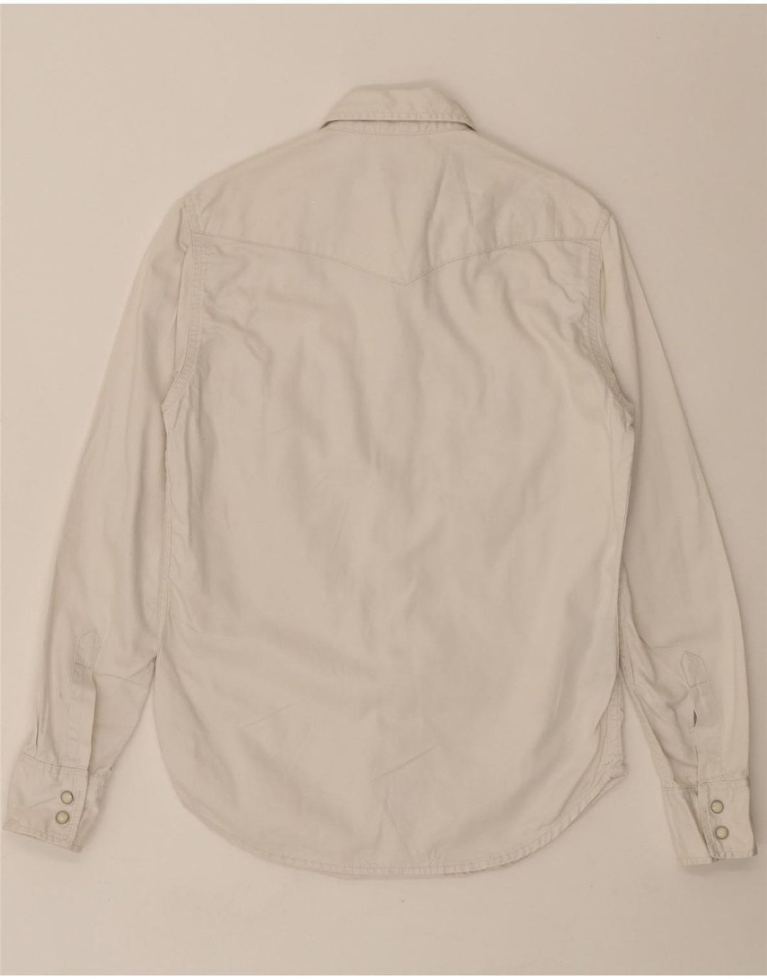 LEVI'S Girls Shirt 15-16 Years Small White Cotton Vintage Levi's and Second-Hand Levi's from Messina Hembry 