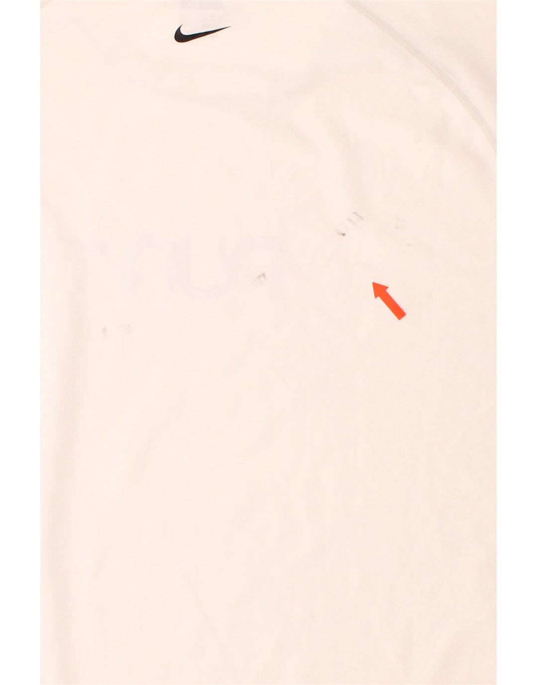 NIKE Mens T-Shirt Top UK 45/47 XL White Polyester Vintage Nike and Second-Hand Nike from Messina Hembry 