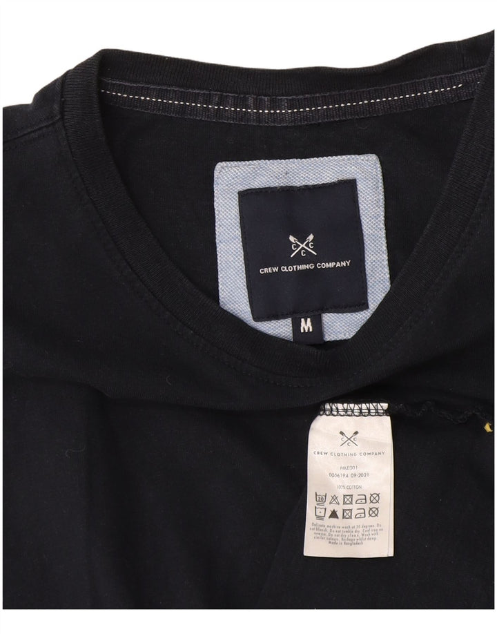 Besætningstøj Herre T-shirt Top Medium Marineblå Bomuld