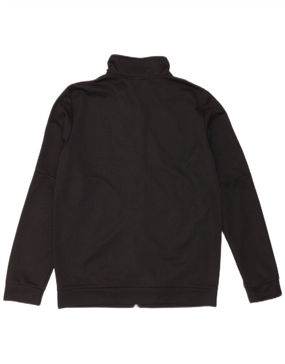 Adidas træningsdragt topjakke til kvinder UK 16/18 Stor sort polyester