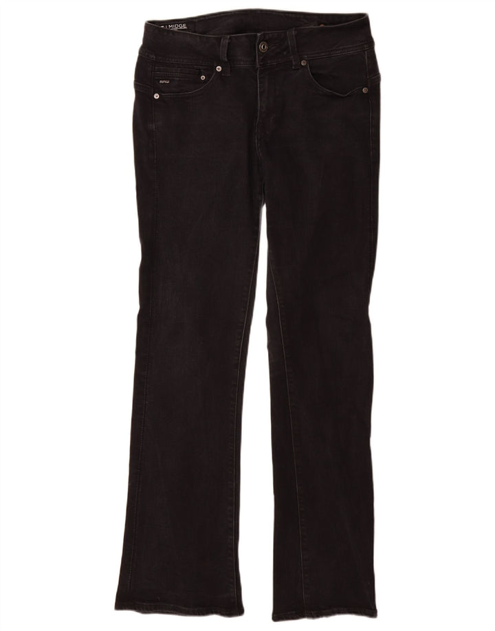 G-Star Dame Midge Bootcut Jeans W31 L32 Sort Bomuld