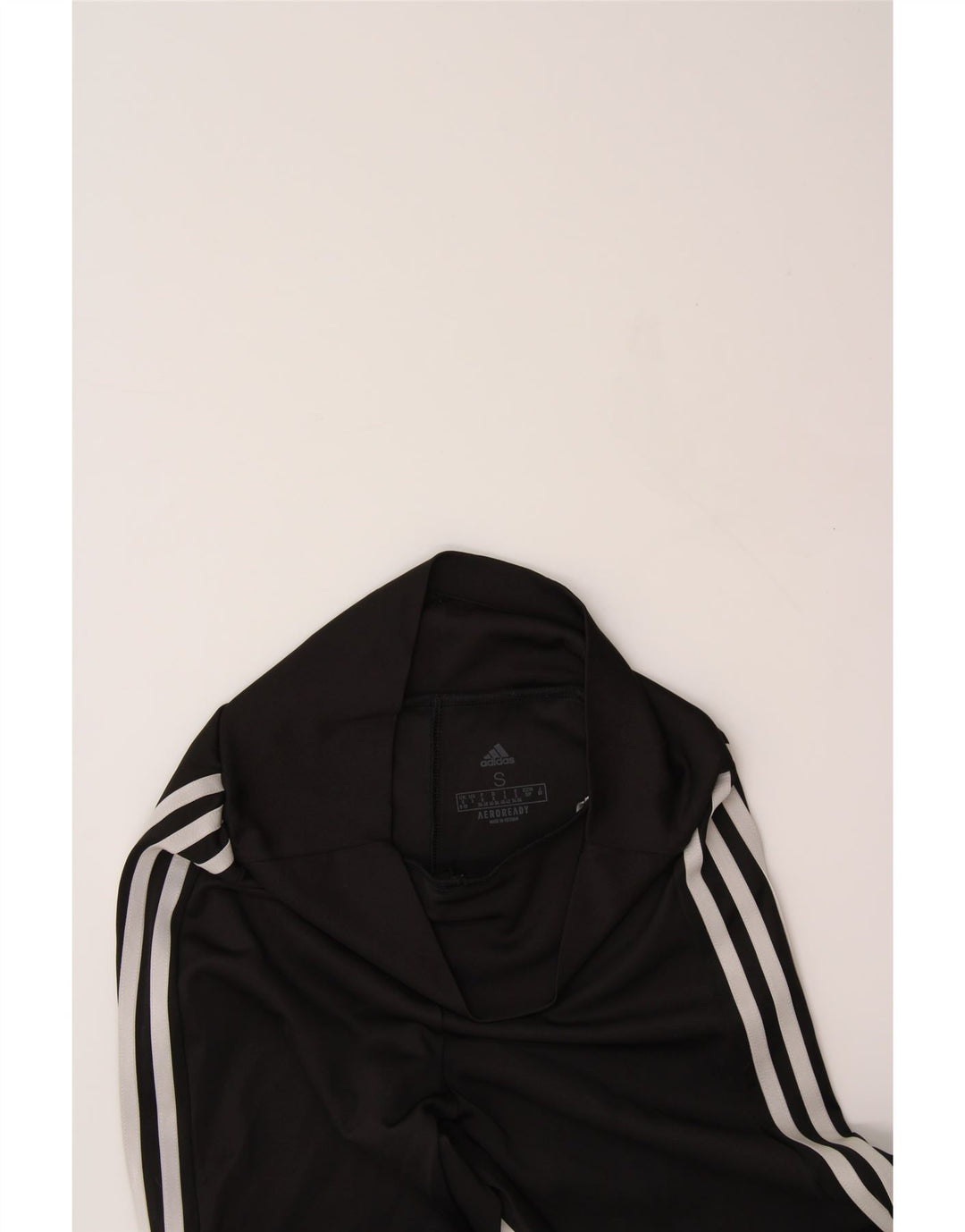 ADIDAS Womens Aeroready Leggings UK 8/10 Small  Black Polyester Vintage Adidas and Second-Hand Adidas from Messina Hembry 