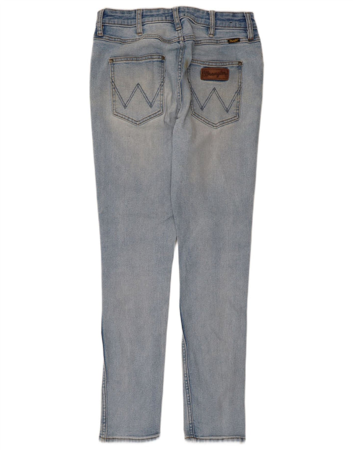 Wrangler Herre Sid Skinny Jeans W31 L29 Blå Bomuld