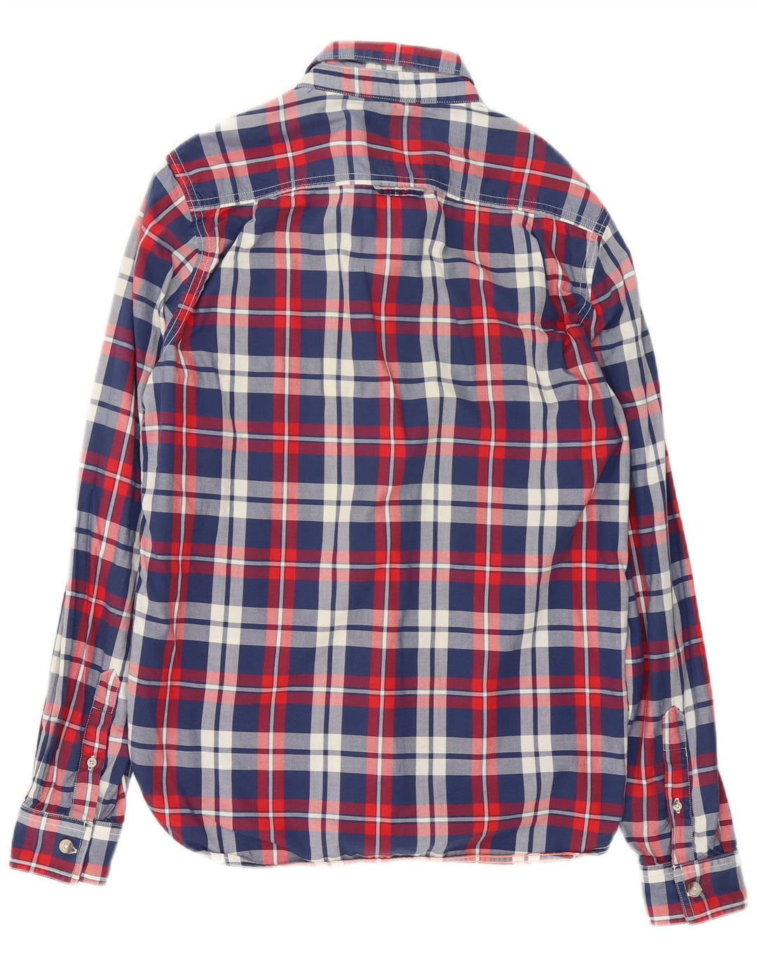 Superdry Herreskjorte Stor flerfarvet ternet bomuld