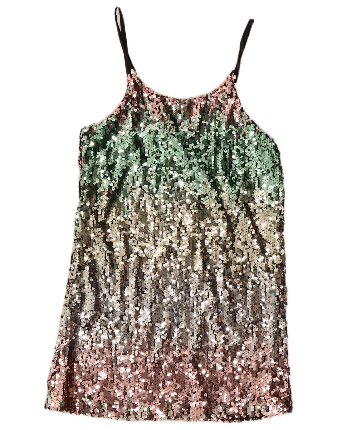 Vintage Dame Shift Dress UK 12 Medium Multicolored Flecked
