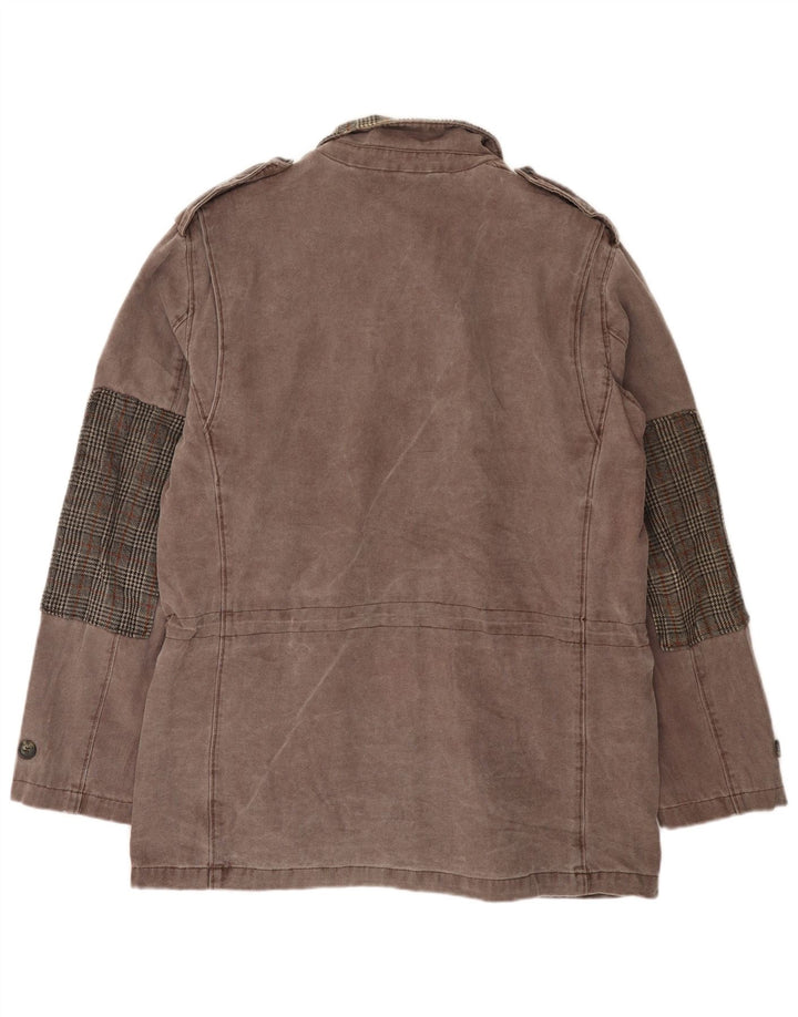 BELFE Herre Military Utility Jacket IT 42 XL Grå Bomuld