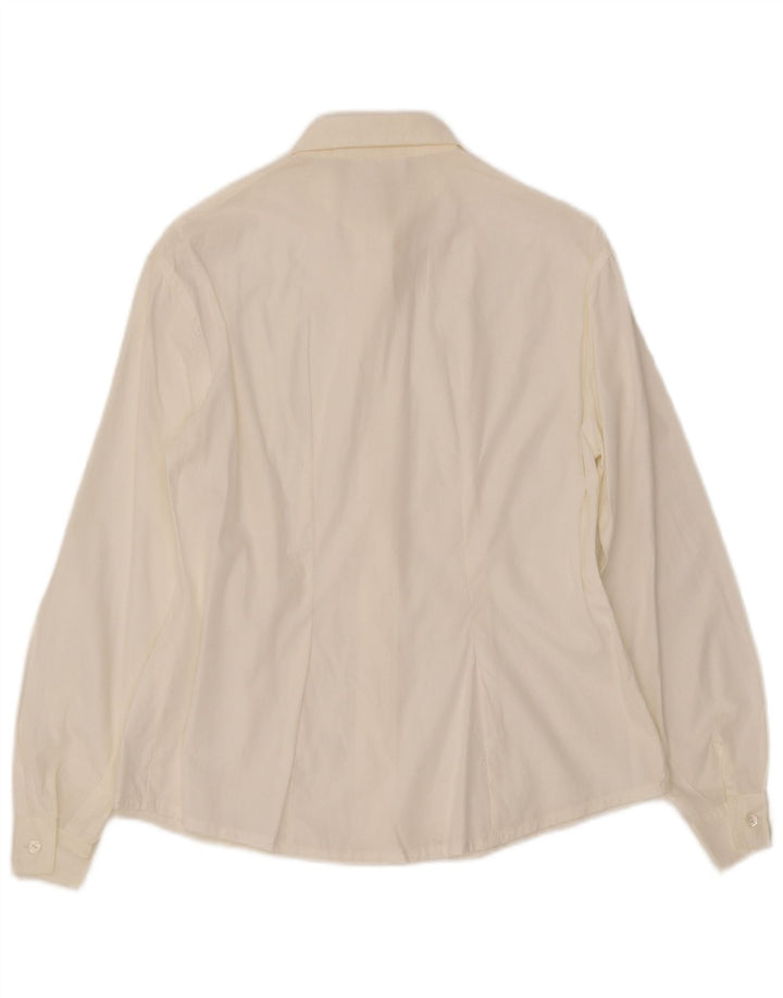 ROCCOBAROCCO Dameskjorte UK 12 Medium White