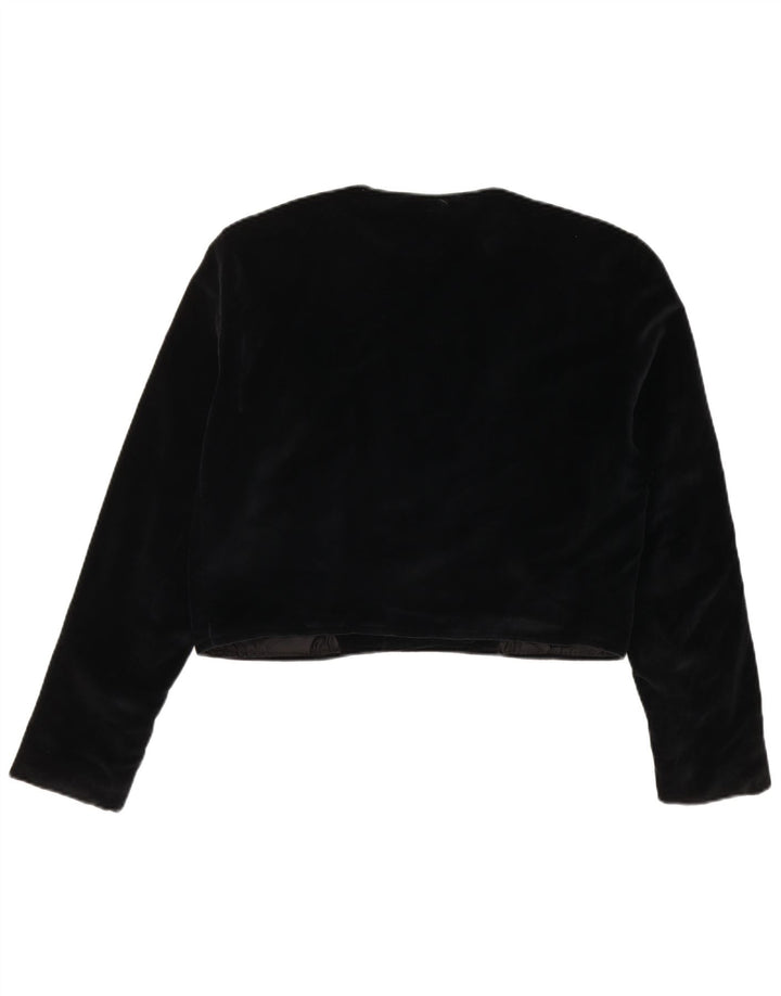 Prima Donna Dame Double Breasted Blazer Jacket UK 10 Small Black