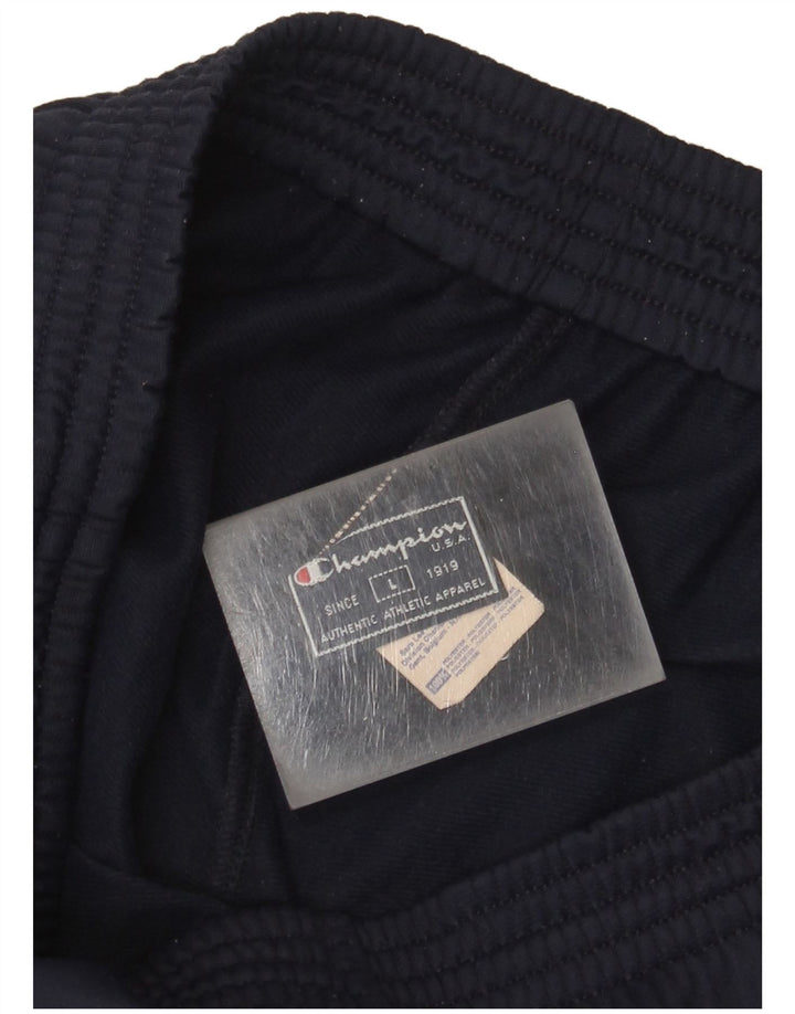 Champion Herre træningsdragt Bukser Large Navy Blue Polyester