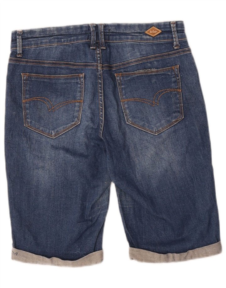 Lee Cooper Dame denim Shorts US 10 Large W30 Blue Cotton