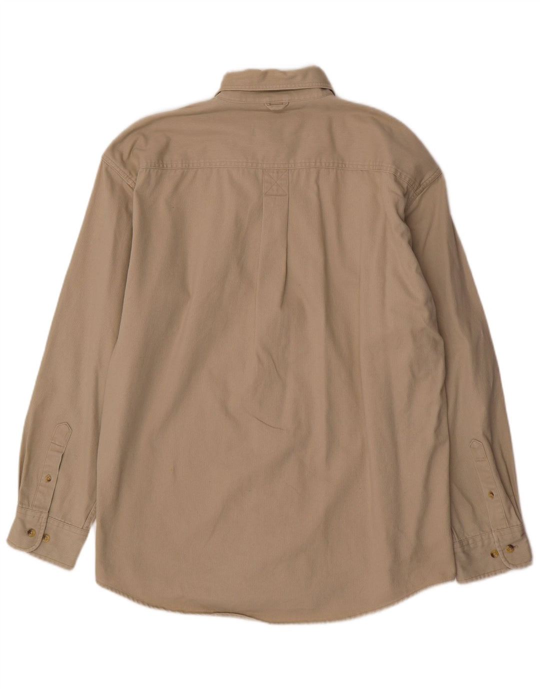 Timberland Herre fløjlsskjorte Stor beige bomuld